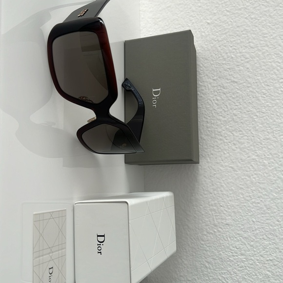 Dior DiorSoLight2 Sunglasses NWT C. 09Q Brown 61-20-130 New With Tags Mask RARE! - Picture 11 of 11